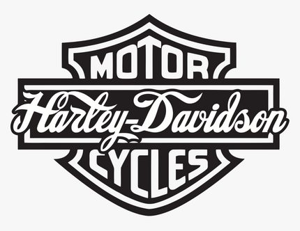 Harley Davidson Shield Icon Decal Sticker 