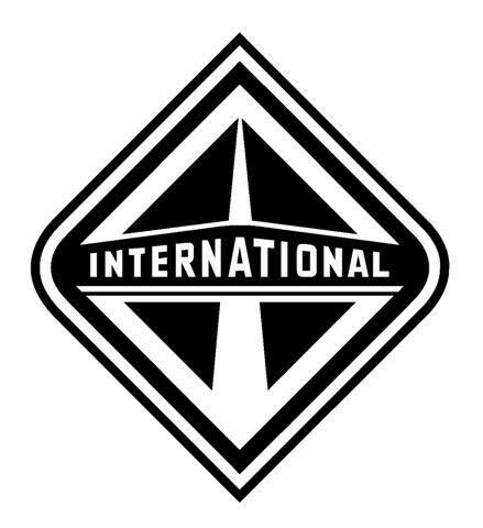 International Body Decal Sticker Logo New Custom 2pc fits All Semi ...