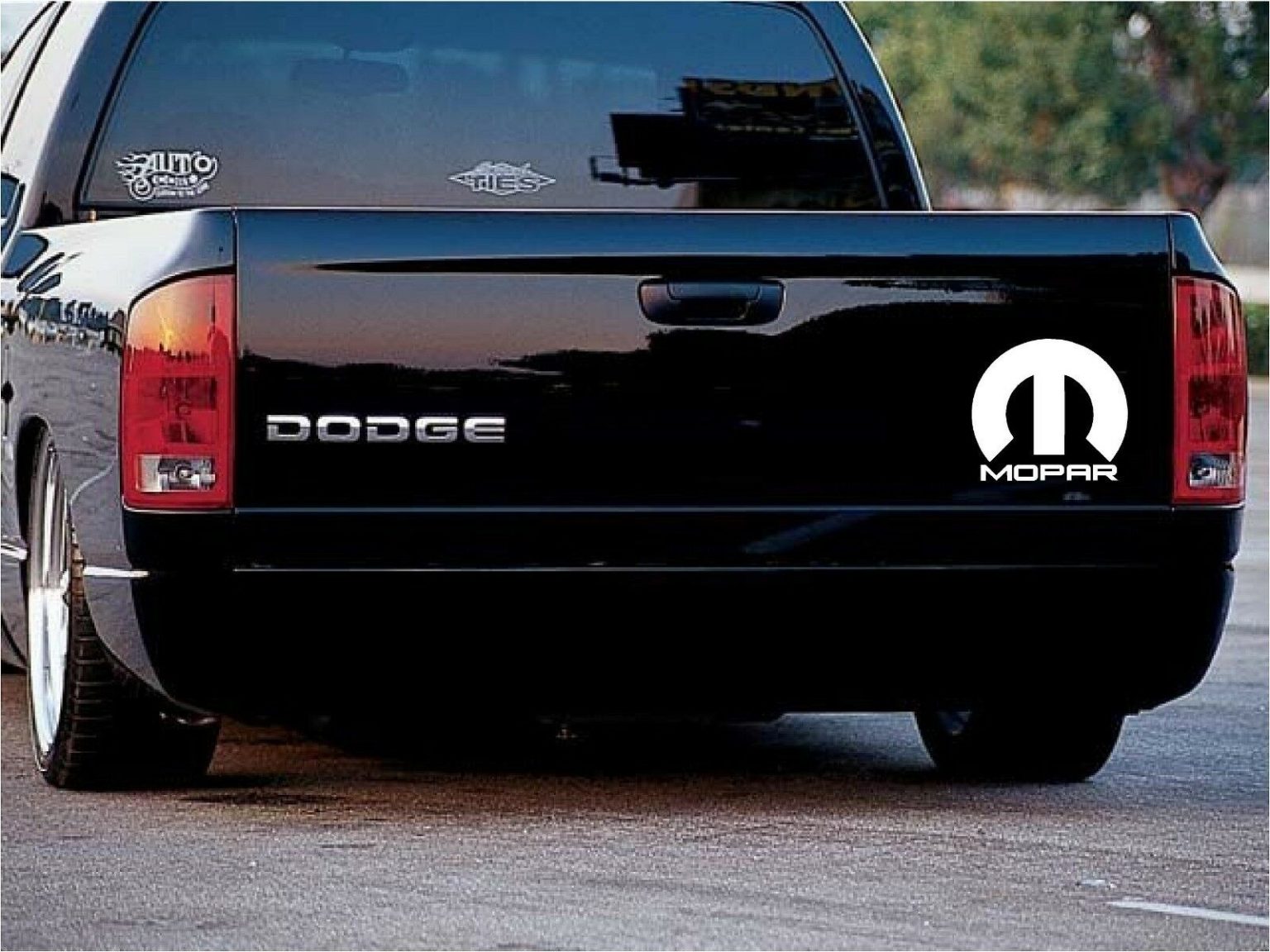 OEM Mopar Logo Bed Tailgate Decal Window Banner Hood Vinyl Sticker Side ...