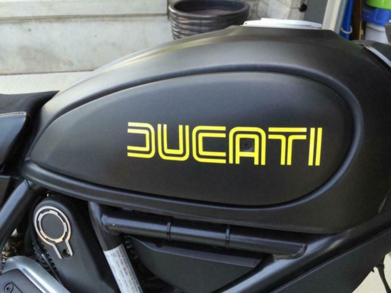 2X Ducati Motorcycle Gas Tank Decals Stickers New OEM Oracle Universal ...