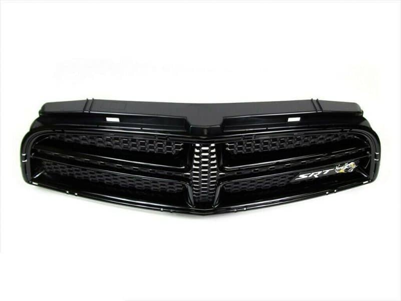 12-14 DODGE CHARGER PAINTED BLACK RADIATOR GRILLE W/ SUPER BEE EMBLEM NEW MOPAR