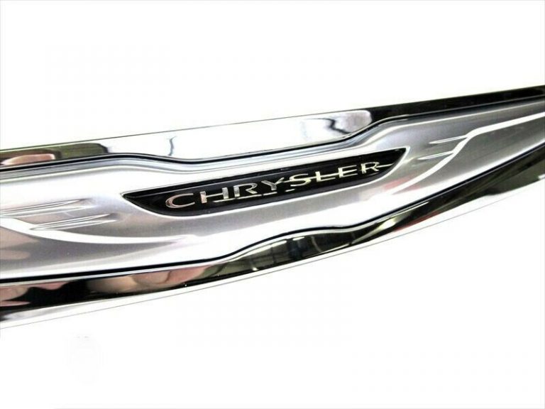 New Oem 2011 Chrysler 200 Front Hood Chrome Wing Emblem Mopar Genuine